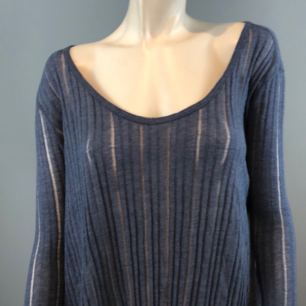 We The Free Blue Long Sleeve T-Shirt - Picture 3 of 8